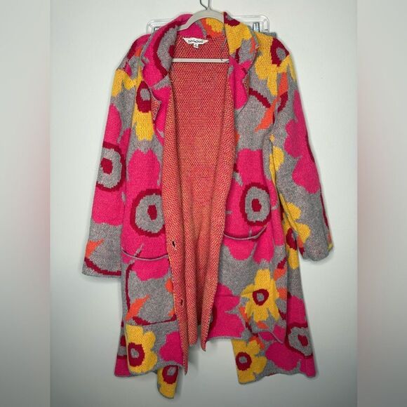 Dani & Davi Happy Flower Cardigan and Sweater pants Set - Picture 5 of 8